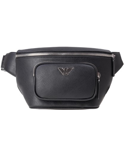 Shop EMPORIO ARMANI  Marsupio: Emporio Armani marsupio con placchetta aquila.
Brand logo.
Tinta unita.
Zip.
Tracolla regolabile.
Tasca esterna.
Interno foderato.
Dimensioni: 26 x 14 x 6 cm.
Composizione: 100% Poliestere.
Fabbricato in Cina.. Y4O238 Y138E-81072